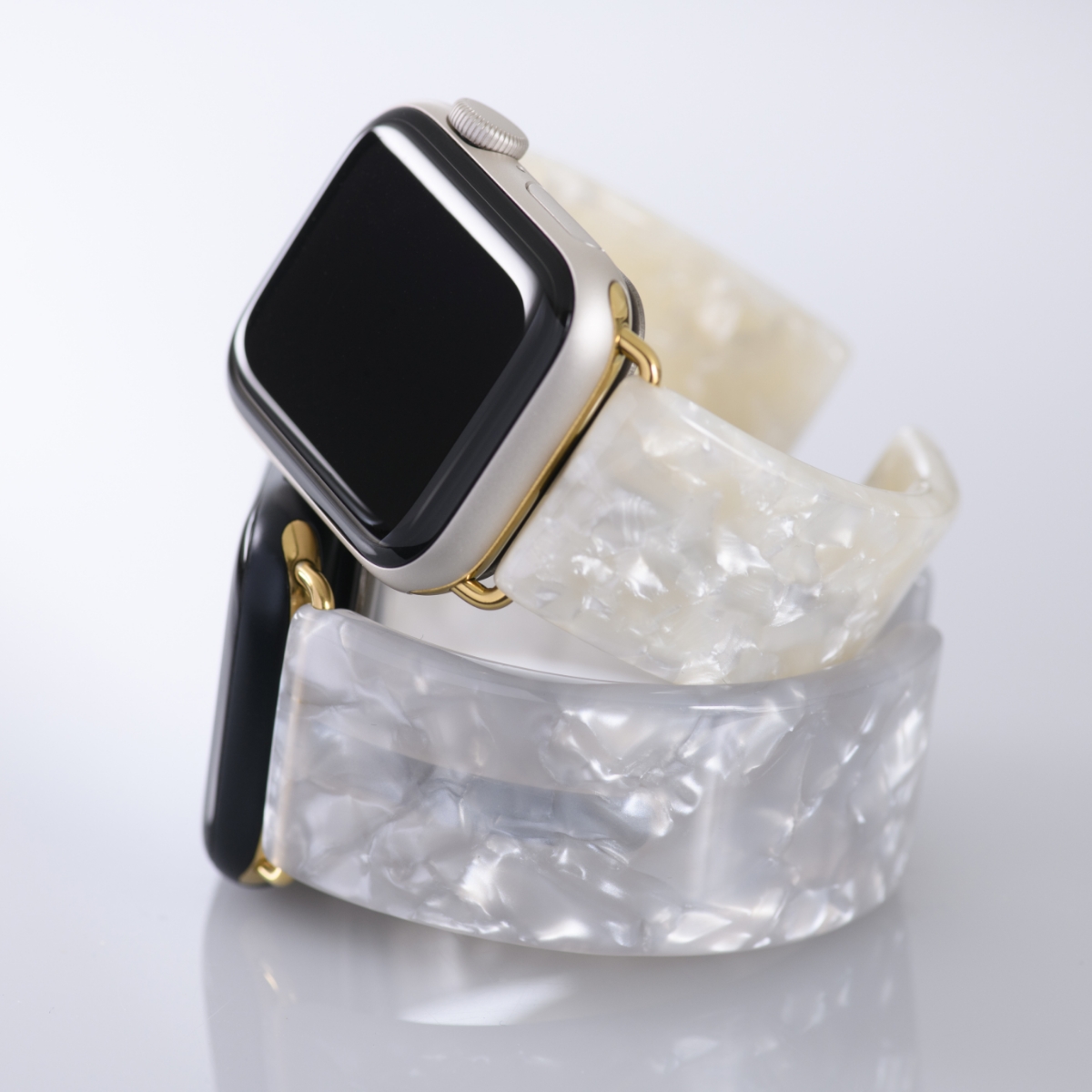 クリスタルシルバー＆アイボリーセット