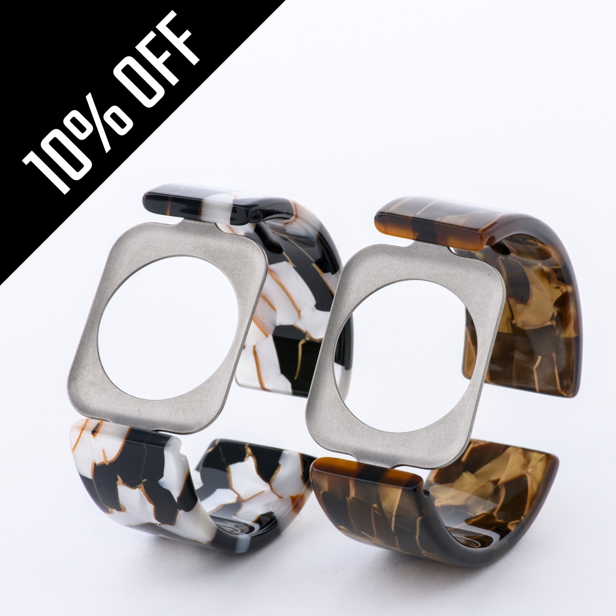 ゴールド・ホワイトモザイクセット